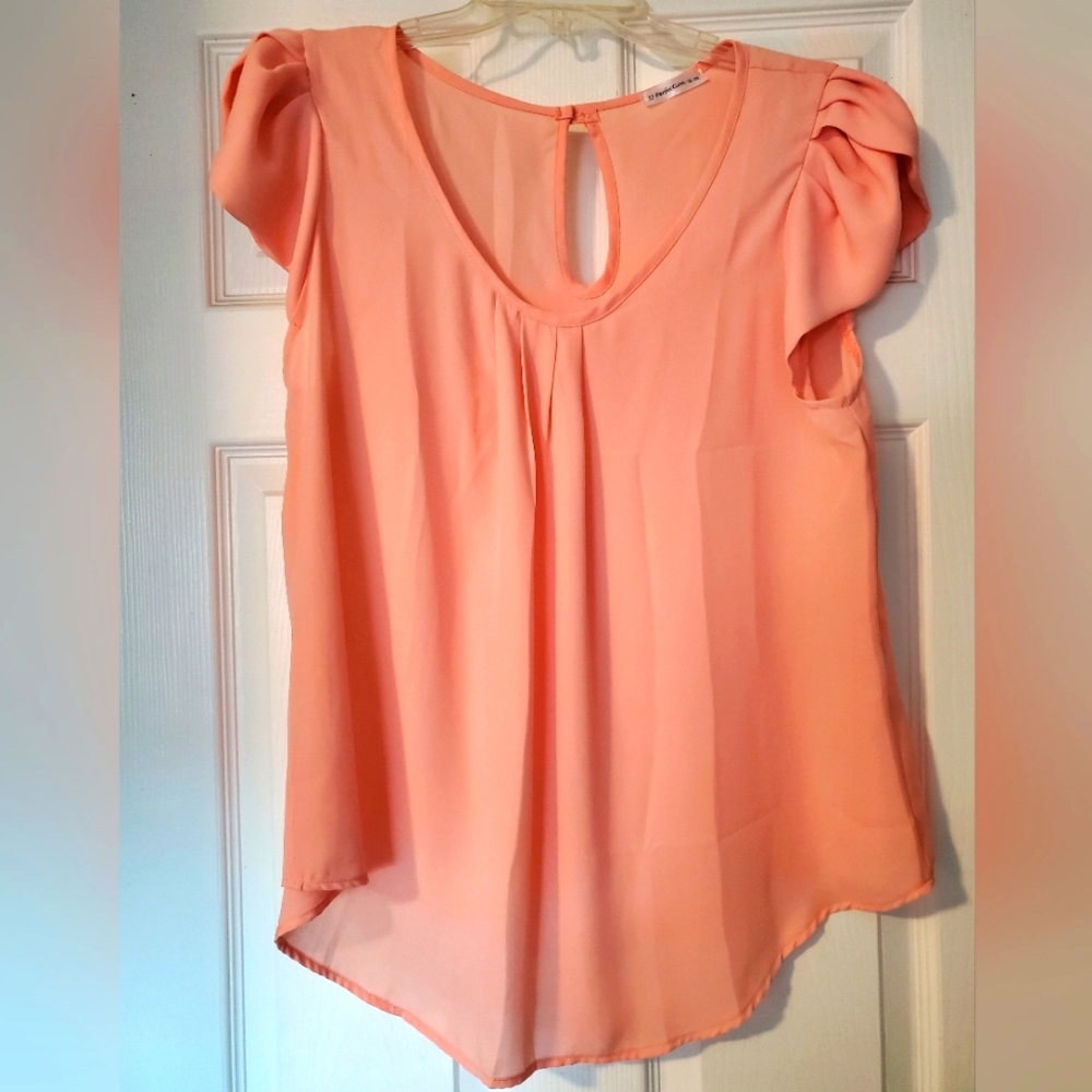 Peach Blouse